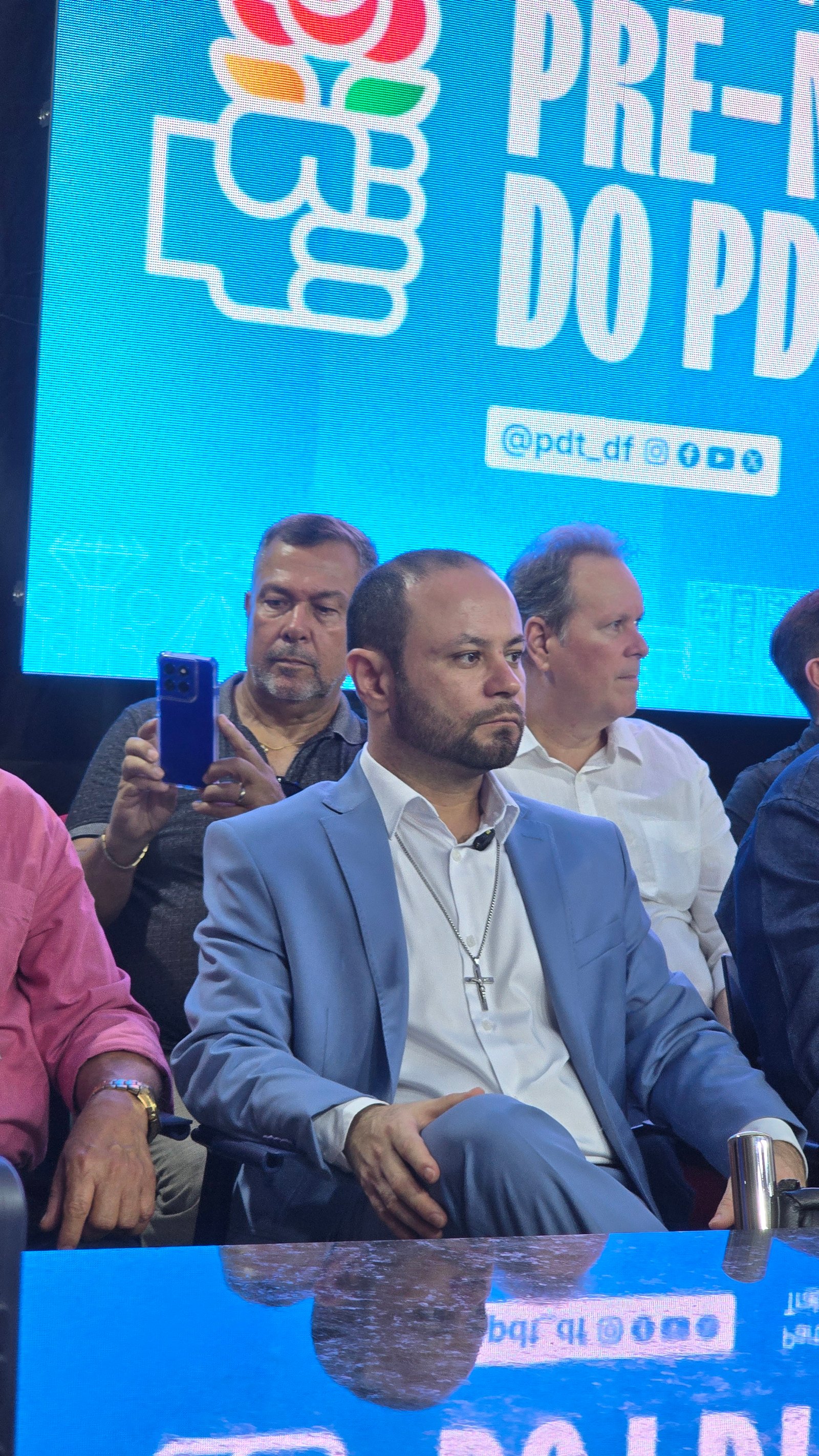 Marcelo Barros na Assembléia pré-campanha Leila do Vôlei